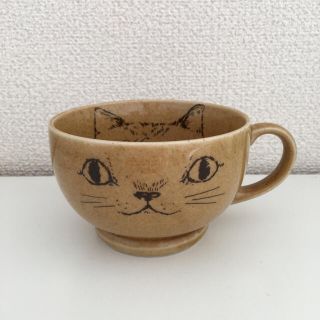 アフタヌーンティー(AfternoonTea)の美品♡猫柄スープマグ(食器)