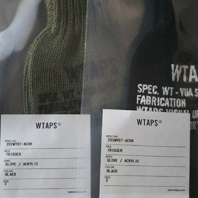 W)taps(ダブルタップス)のWTAPS TRIGGER GLOVE ACRYLIC   2組セット メンズのファッション小物(手袋)の商品写真