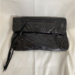 バレンシアガ(Balenciaga)のリアルレザークラッチバッグ(クラッチバッグ)