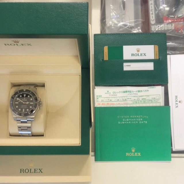 ROLEX(ロレックス)のイシダ様専用 ROLEX 114060  ランダム番 2019／1モデル メンズの時計(腕時計(アナログ))の商品写真