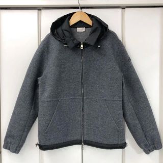 モンクレール(MONCLER)の美品！MONCLER ジップ ブルゾン(M)(ブルゾン)