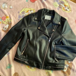 ザラ(ZARA)のZARA ザラ　ライダースジャケット　140cm 1回着用(ジャケット/上着)