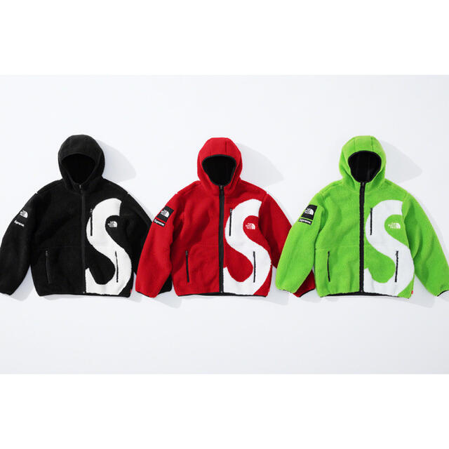 supreme S Logo Hooded Fleece Jacket