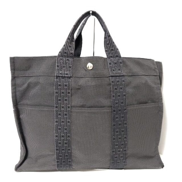 HERMÈS グレー トートバッグ エルメス トートバッグ グレー 新型金具