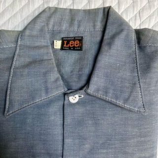 リー(Lee)のvintage　 LEE 　シャンブレーシャツ(シャツ)