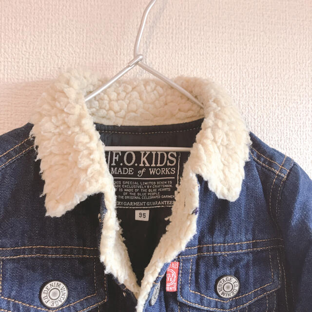 F.O.KIDS(エフオーキッズ)の【F.O kids】Gジャン デニムジャケット　95 キッズ/ベビー/マタニティのキッズ服男の子用(90cm~)(ジャケット/上着)の商品写真