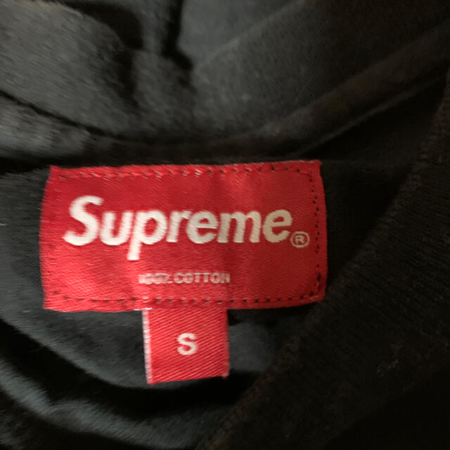 送料無料 supreme 16aw box logo ラガーシャツ S ブラック