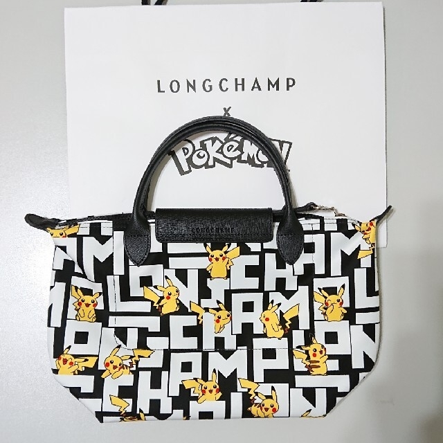 LONGCHAMP(ロンシャン)の新品未使用  定価以下  ロンシャン ポケモンコラボ  トップハンドルS レディースのバッグ(トートバッグ)の商品写真