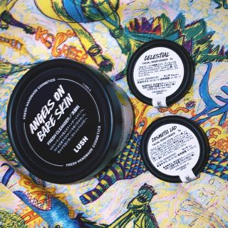 ラッシュ(LUSH)のANGELES ON BARE SKIN 天使の優しさ(洗顔料)