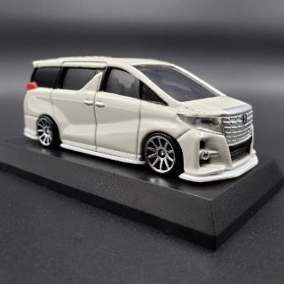 タカラトミー(Takara Tomy)のトミカミニカー★TOYOTA アルファード　ワンオフフルエアロ4本出しマフラー(ミニカー)