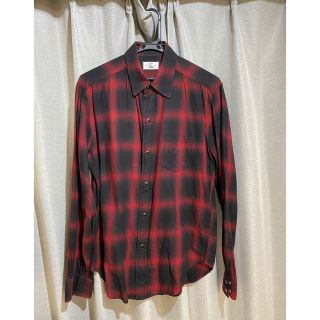 サンローラン(Saint Laurent)の【S】Rags McGREGOR OMBRE CHECK RC SHIRTS(シャツ)