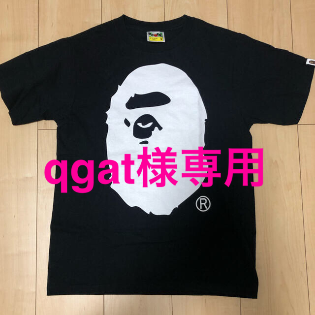 A BATHING APE(アベイシングエイプ)のqgat様専用ページです。 メンズのトップス(Tシャツ/カットソー(半袖/袖なし))の商品写真