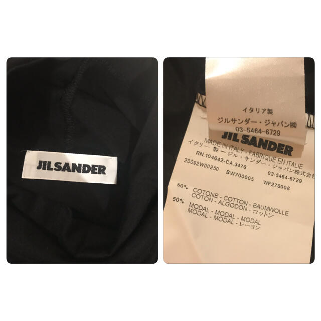 Jil Sander(ジルサンダー)のJIL SANDER ジルサンダー カット レディースのトップス(カットソー(長袖/七分))の商品写真