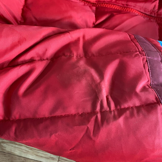 55DSL(フィフティーファイブディーエスエル)の55DIESEL 赤 ダウン M レディースのジャケット/アウター(ダウンコート)の商品写真