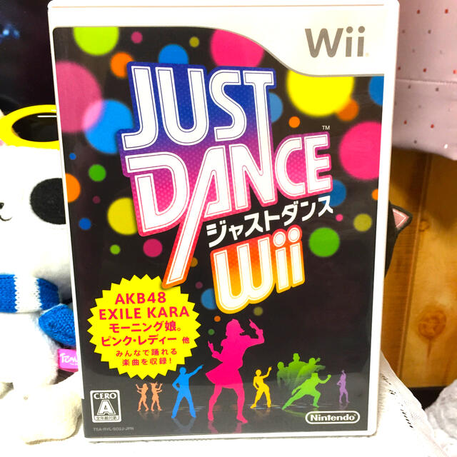 Wii(ウィー)のJUST DANCE（ジャストダンス） Wii  エンタメ/ホビーのゲームソフト/ゲーム機本体(家庭用ゲームソフト)の商品写真