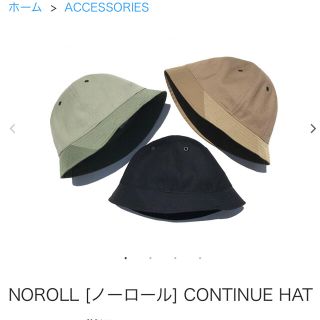 NOROLL [ノーロール] CONTINUE HAT(ハット)