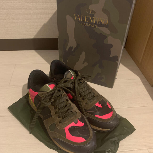 Valentino スニーカー　カモフラ　美品