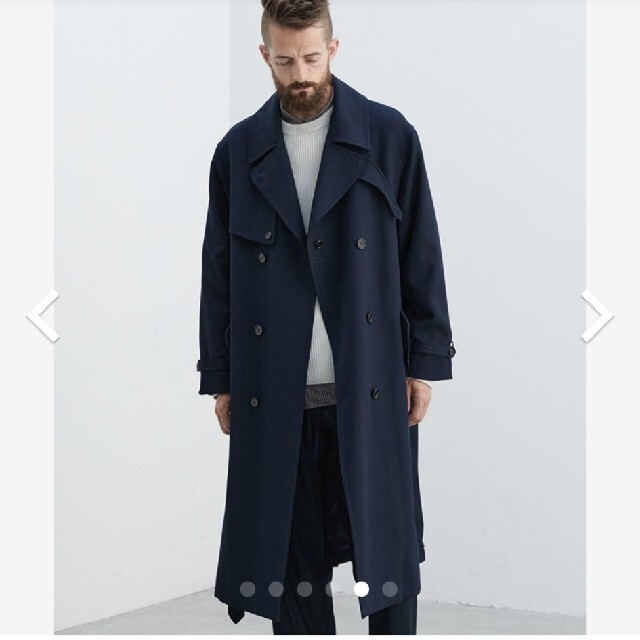 LIDNM リドム AUTHENTIC WIDE TRENCH COAT