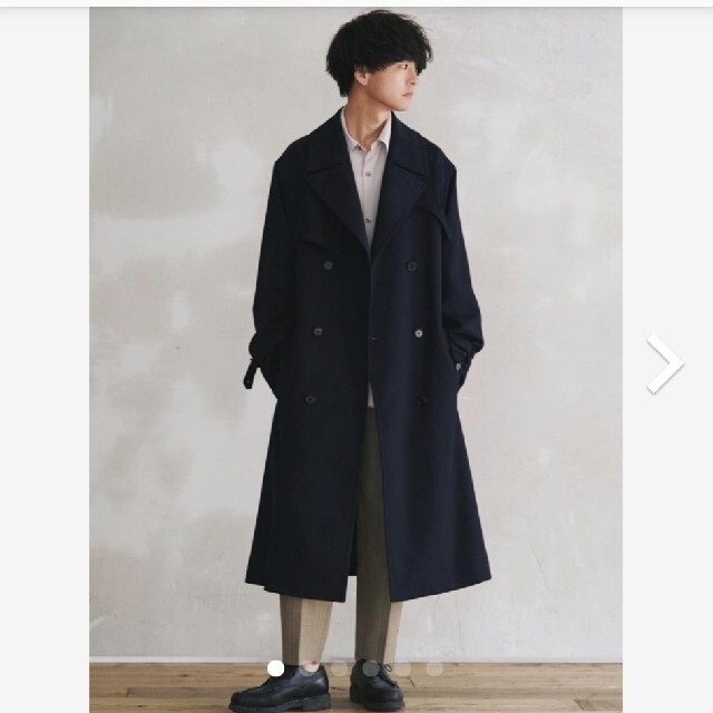 LIDNM リドム AUTHENTIC WIDE TRENCH COAT メンズのジャケット/アウター(トレンチコート)の商品写真