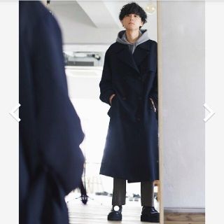 LIDNM リドム AUTHENTIC WIDE TRENCH COAT