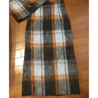 グリード(GREED)のhimabukky様専用　GREED SHAGGY CHECK skirt(ひざ丈スカート)