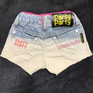 パーティーパーティー(PARTYPARTY)のデニム ショートパンツ partyparty 90cm(パンツ/スパッツ)