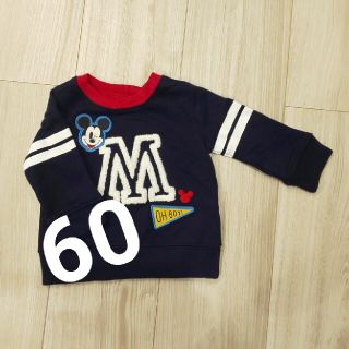 ベビーギャップ(babyGAP)の(最終お値下げ) mickey 60size BABY GAP トレーナー(トレーナー)