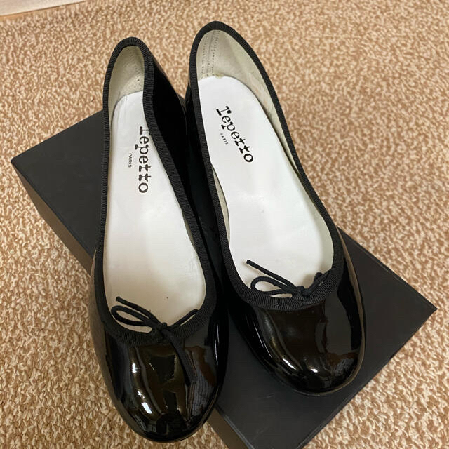 大特価定番 repetto - repetto レペット バレリーナ カミーユ 黒 37の