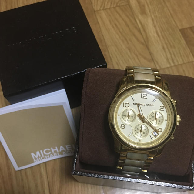 Michael Kors(マイケルコース)のマイケルコース 腕時計 べっ甲  レディースのレディース その他(その他)の商品写真