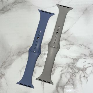 アップルウォッチ(Apple Watch)のApple Watch 細めシリコンバンド 38mm/40mm(腕時計)