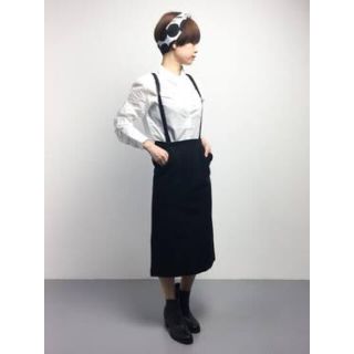 マッキントッシュフィロソフィー(MACKINTOSH PHILOSOPHY)のMACKINTOSH PHILOSOPHY サスペンダースカート(ロングスカート)