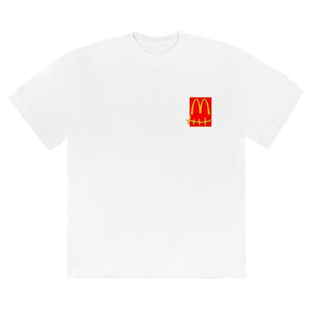 Lサイズ　travis scott McDonald's マクドナルド メンズのトップス(Tシャツ/カットソー(半袖/袖なし))の商品写真