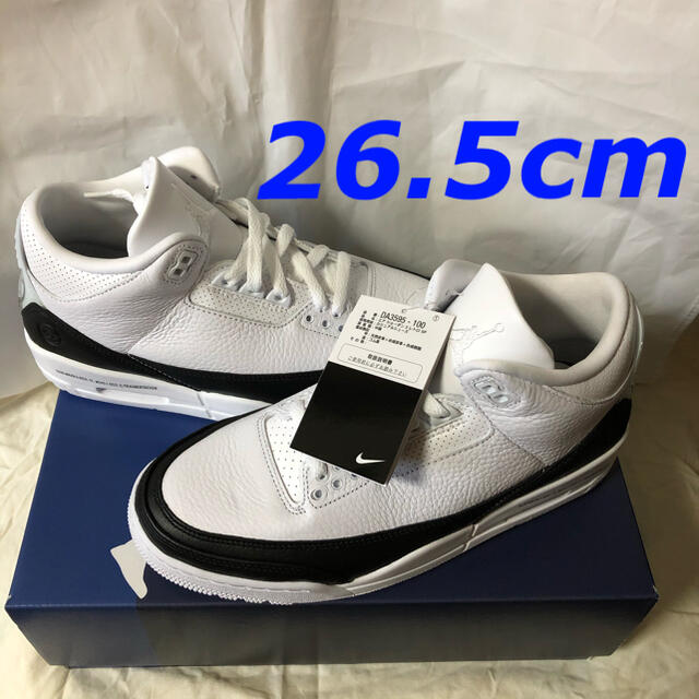 新品未試着購入先NIKE AIR JORDAN3 FRAGMENT