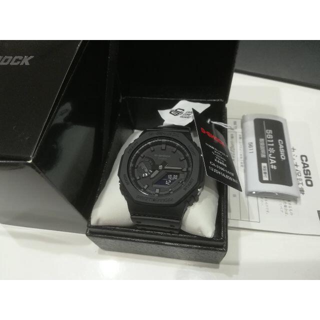 カシオ G-SHOCK GA-2100-1A1JF ブラックモデル ③