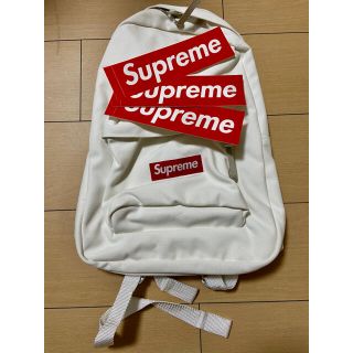 シュプリーム(Supreme)のSupreme Canvas Backpack white (バッグパック/リュック)