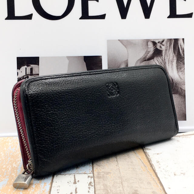 LOEWE(ロエベ)のロエベ　アマゾネ　長財布 ラウンドファスナー レディースのファッション小物(財布)の商品写真