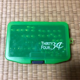 サーティーフォー34ジグヘッドケースとゼログラヘッド、ザ豆(ルアー用品)