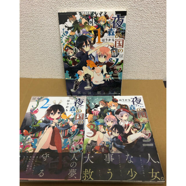 【特典ペーパー付き】夜森の国のソラニ 1〜3巻 | フリマアプリ ラクマ