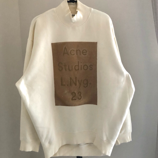 ACNE - Acne Studios オーバーサイズ スウェット ボトルネック モック