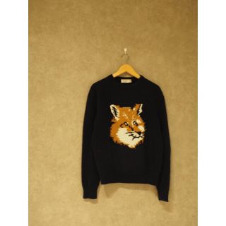 メゾンキツネ(MAISON KITSUNE')の2017AW “MAISON KITSUNE”  lambswool knit(ニット/セーター)