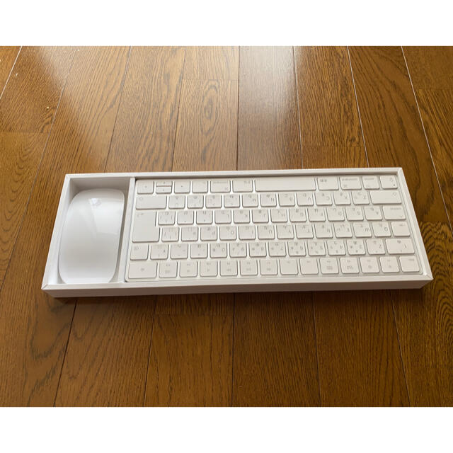 Apple(アップル)のApple Magic keyboard apple Magic mouse2 スマホ/家電/カメラのPC/タブレット(PC周辺機器)の商品写真