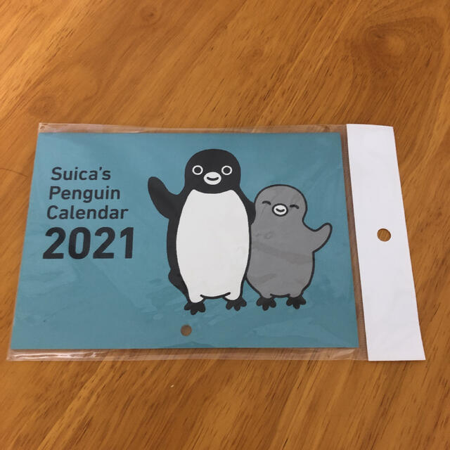 JR(ジェイアール)のSuicaのペンギン　カレンダー 2021 坂崎千春　さかざきちはる インテリア/住まい/日用品の文房具(カレンダー/スケジュール)の商品写真
