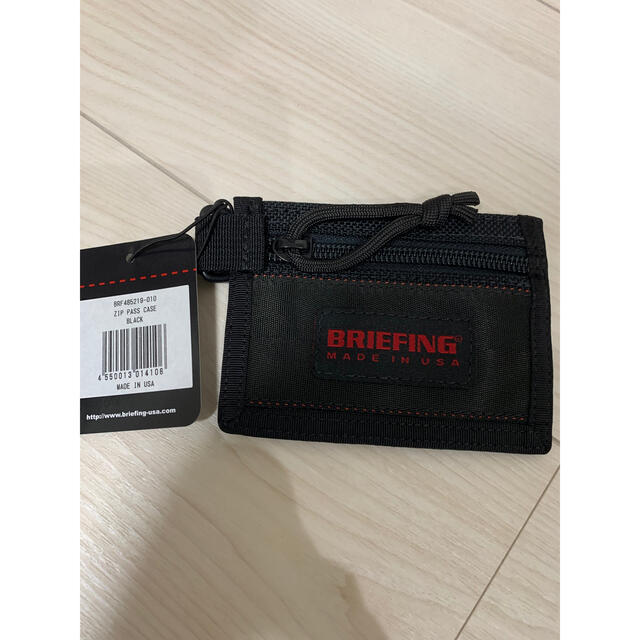 BRIEFING(ブリーフィング)の[ブリーフィング] パスケース ZIP PASS CASE BRF485219 メンズのファッション小物(名刺入れ/定期入れ)の商品写真