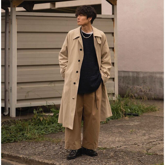 ジャケット/アウターURU COTTON CHINO TWILL / BALMACAAN COAT