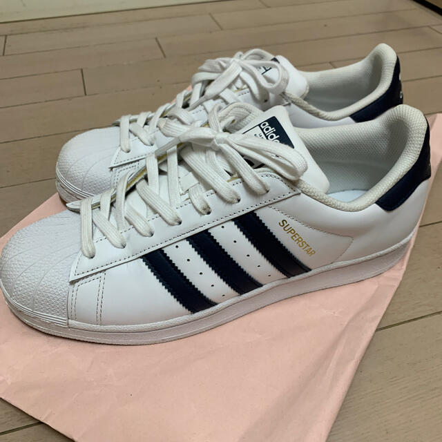 adidas(アディダス)のadidas SUPERSTAR アディダス　スーパースター　ネイビー、ホワイト メンズの靴/シューズ(スニーカー)の商品写真