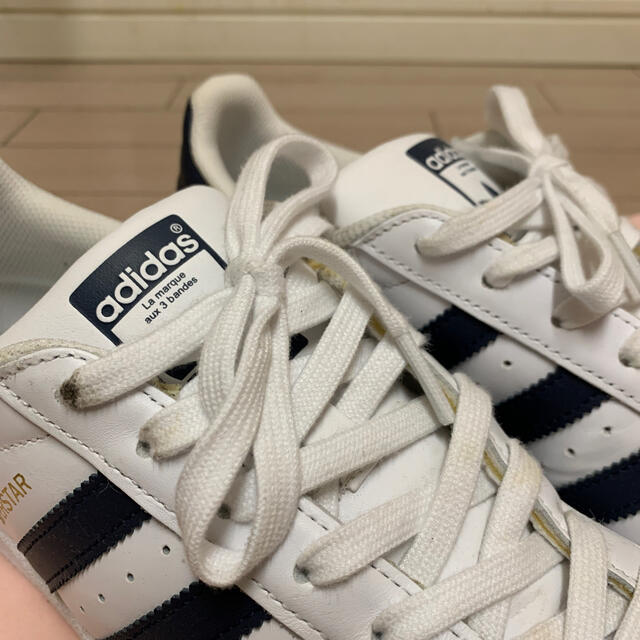 adidas(アディダス)のadidas SUPERSTAR アディダス　スーパースター　ネイビー、ホワイト メンズの靴/シューズ(スニーカー)の商品写真