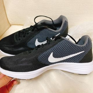 ナイキ(NIKE)のナイキ　スニーカー　レボリューション3 ワイド　24.5㎝(スニーカー)