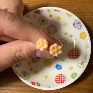 プードゥドゥ(POU DOU DOU)のお花 フラワー ピアス コスモス ピンク(ピアス)