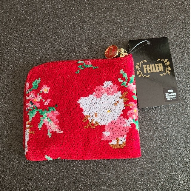 FEILER - FEILERハローキティコインケースの通販 by しおん's shop FEILER - FEILERハローキティコインケースの通販 by しおん's shop