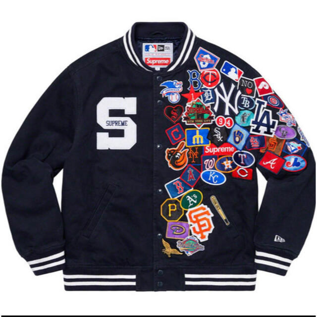 Supreme New Era MLB Varsity Jacket